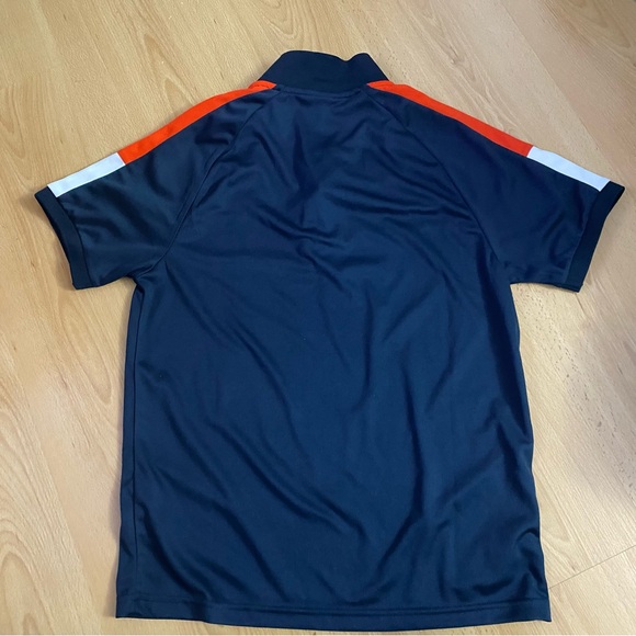 Kappa Kids Polo Shirt - Navy and Red - Picture 3 of 3